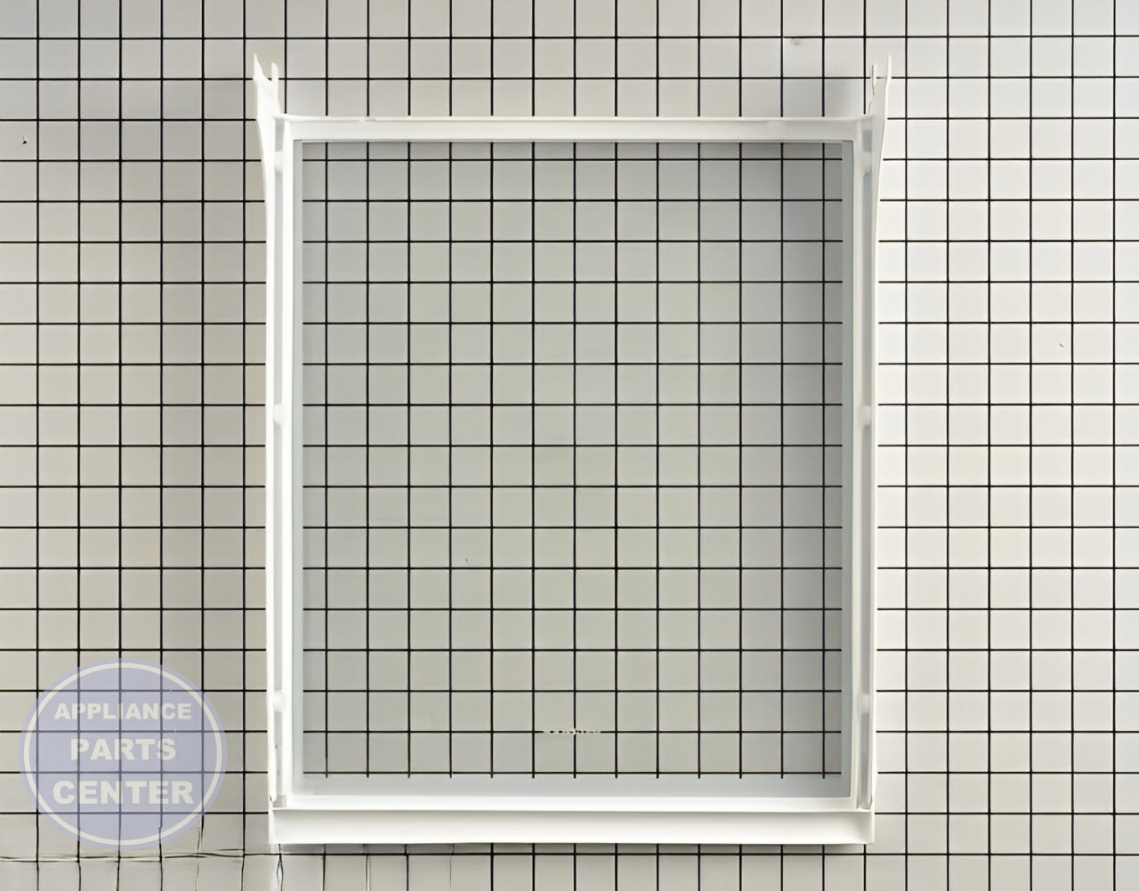SHELF ASSEMBLY,REFRIGERATOR AHT73554101 - Detailed view of shelf & support technical details