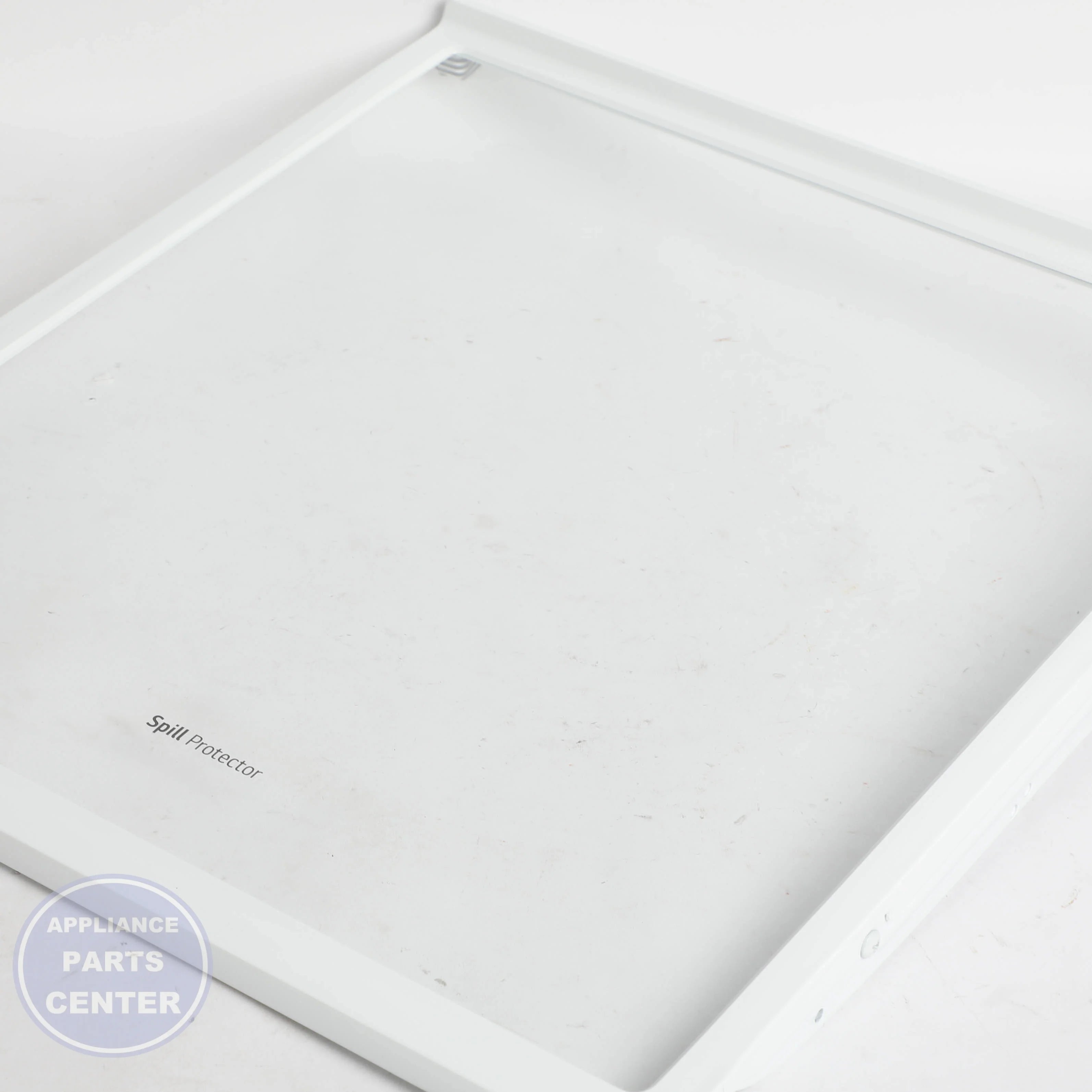 L-G SHELF ASSEMBLY,REFRIGERATOR AHT74574205 - Installation in MHL64031502 showing sliding rail mount points