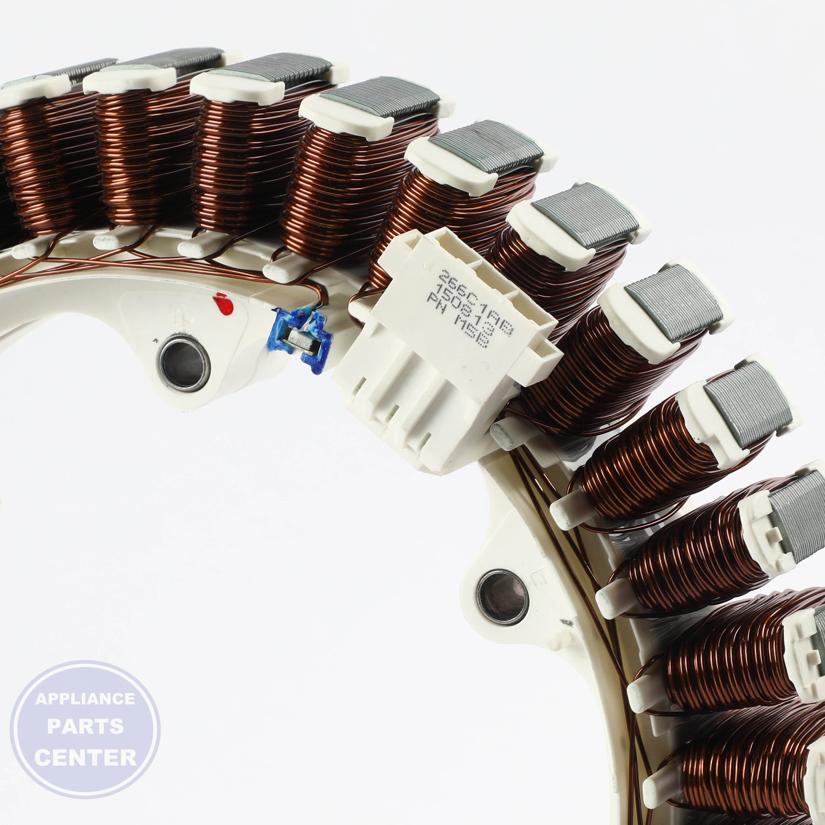 STATOR ASSEMBLY AJB73816033 - Side view with precise specifications