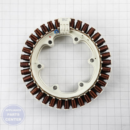 L-G STATOR ASSEMBLY AJB73816033 - Installation in specific model showing key mounting points