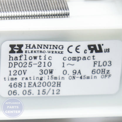 L-G SUMP ASSEMBLY AJH31248608 - Installation in L-G model showing key mounting points