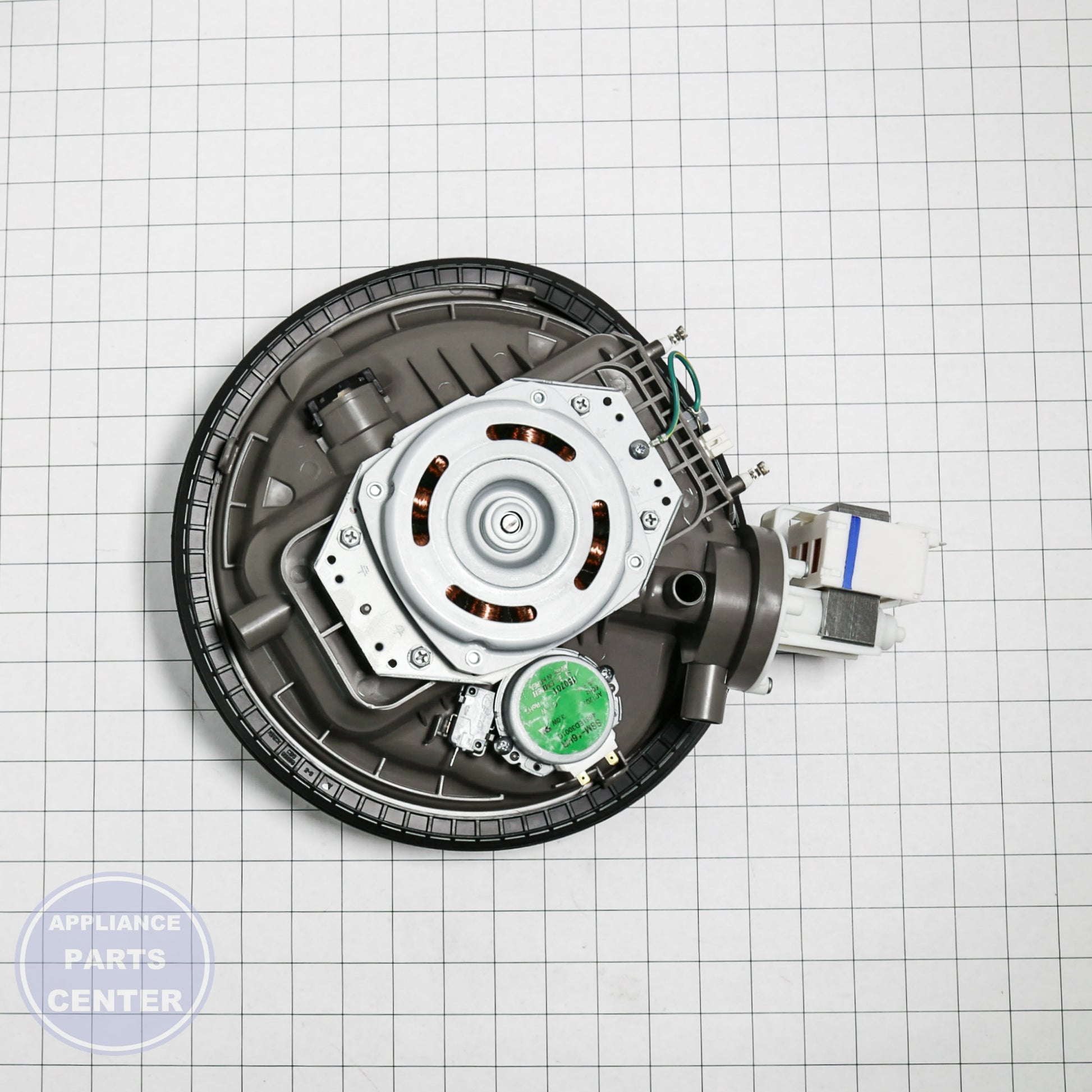 L-G SUMP ASSEMBLY AJH31248608 - Installation in L-G model showing key mounting points
