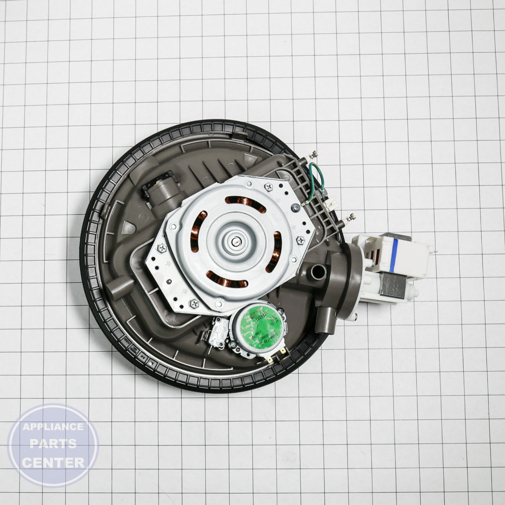 L-G SUMP ASSEMBLY AJH31248608 - Installation in L-G model showing key mounting points