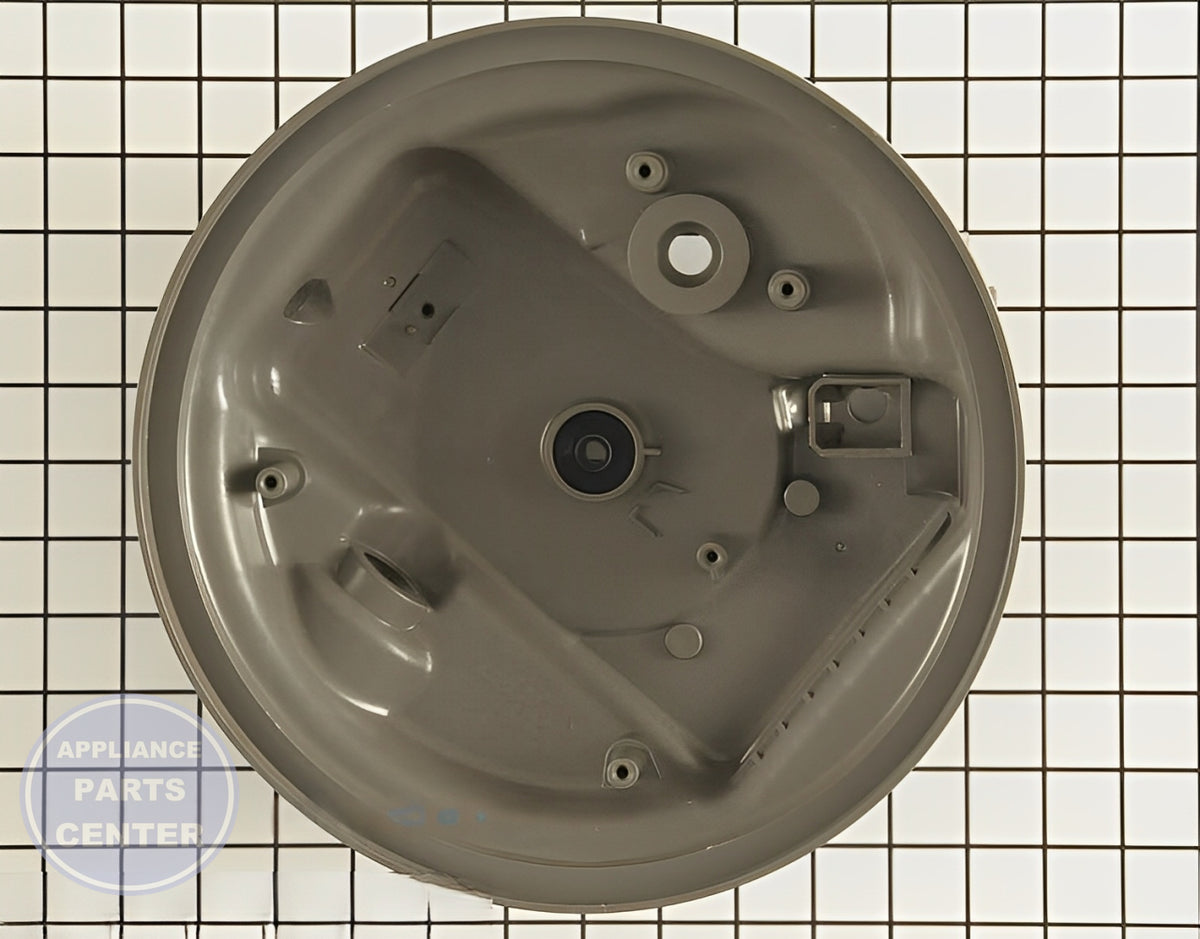 SUMP ASSEMBLY AJH32598001 - Side view with precise measurements