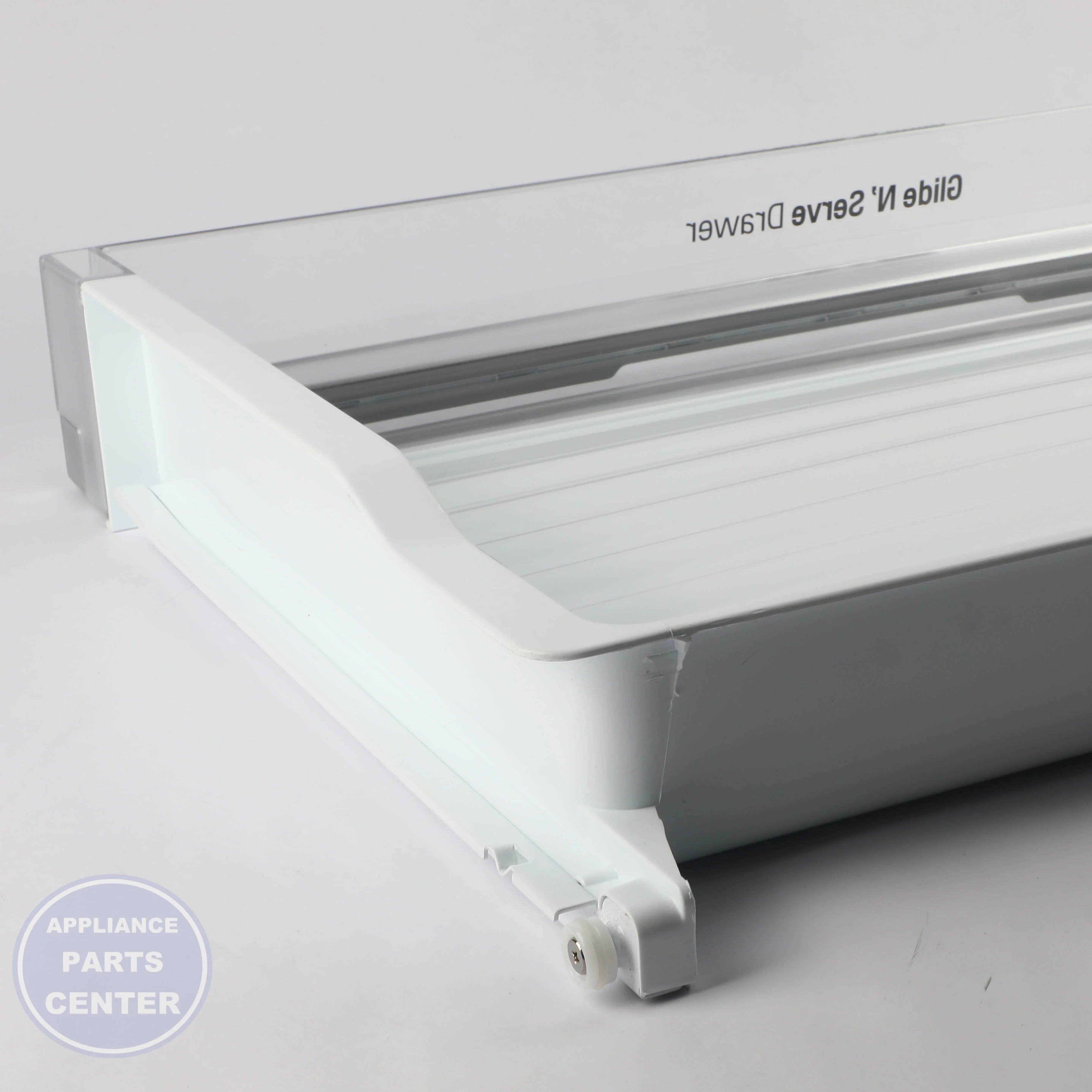 L-G TRAY ASSEMBLY,FRESH ROOM AJP73314426 - Installation in AJP73314401 model showing easy mounting points