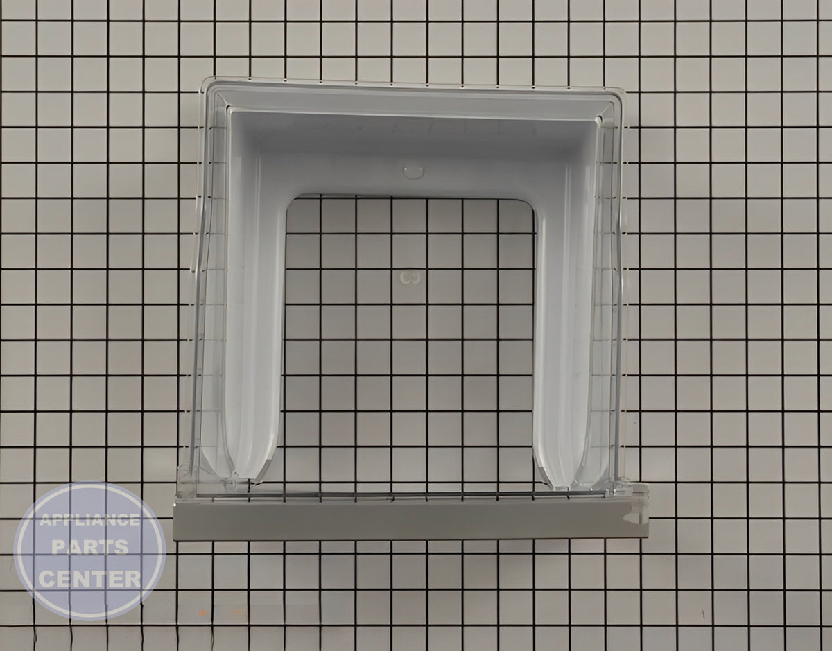 LG REFRIGERATOR CRISPER DRAWER TRAY ASSEMBLY AJP73334415 - Main view showing spacious storage for LG refrigerators