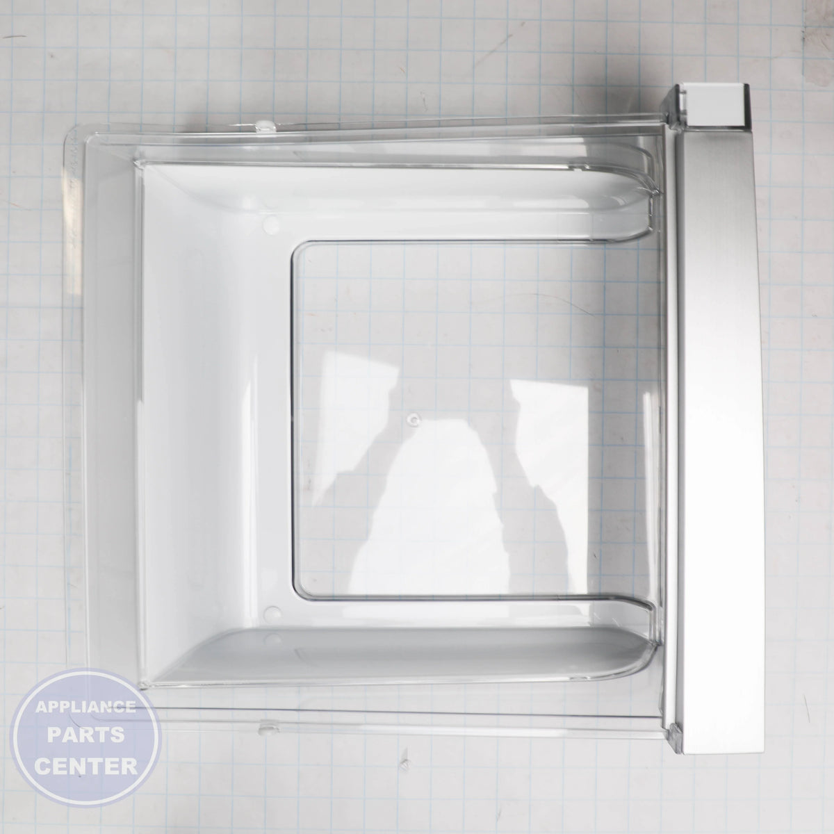 TRAY ASSEMBLY,VEGETABLE AJP73374602 - Side view with 15-inch width
