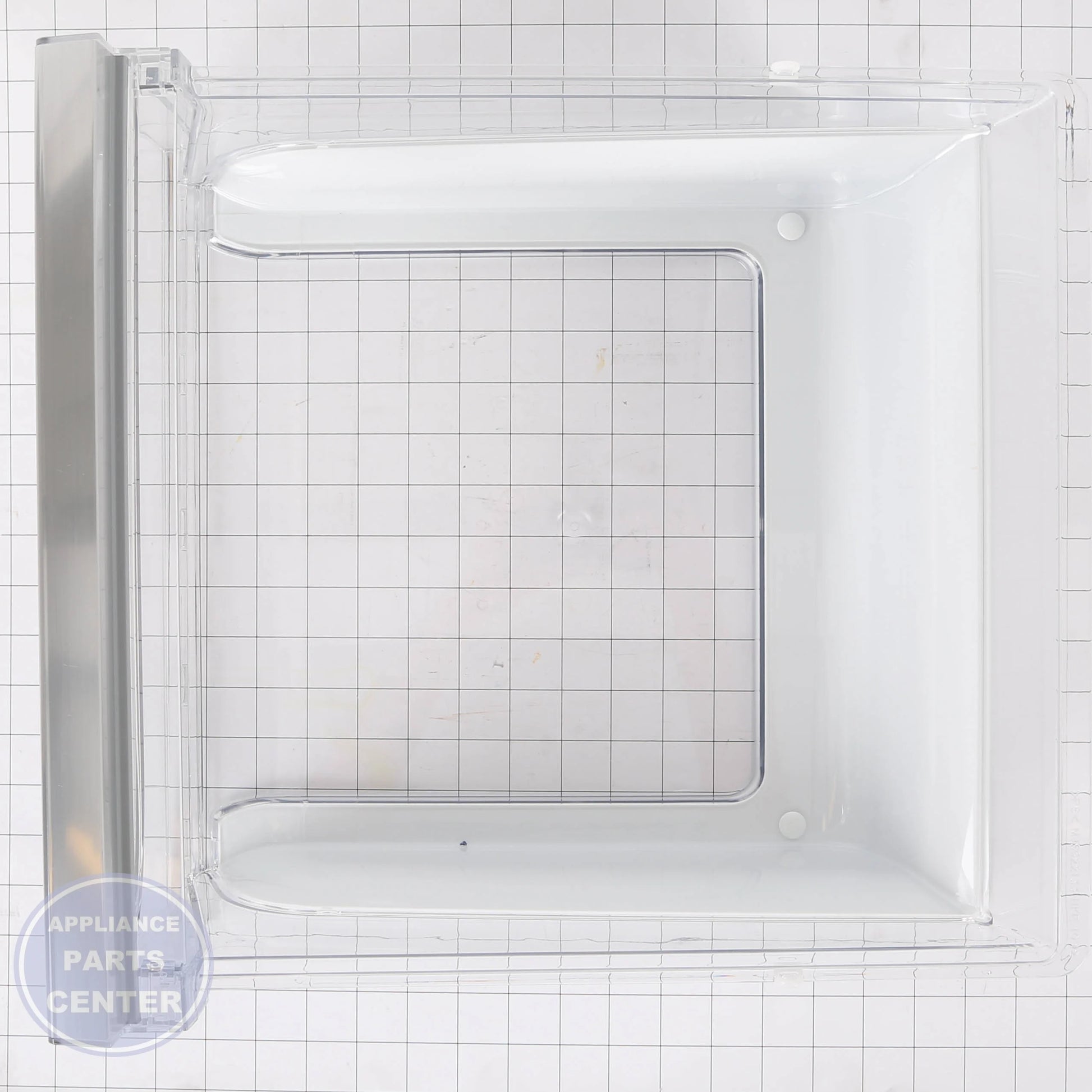 TRAY ASSEMBLY,VEGETABLE AJP73374608 - Side view with 15 lbs capacity