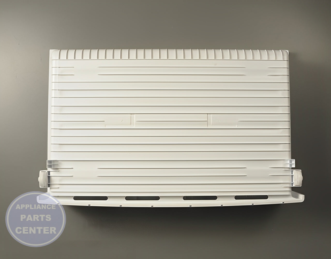 LG REFRIGERATOR FREEZER DRAWER BIN ASSEMBLY AJP73594506 - Side view with precise measurements