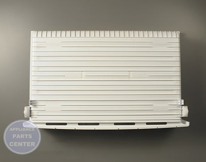 LG REFRIGERATOR FREEZER DRAWER BIN ASSEMBLY AJP73594506 - Side view with precise measurements