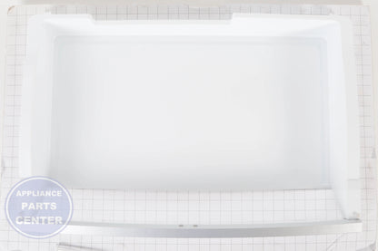 TRAY ASSEMBLY,FRESH ROOM AJP73715003 - Side view with precise measurements