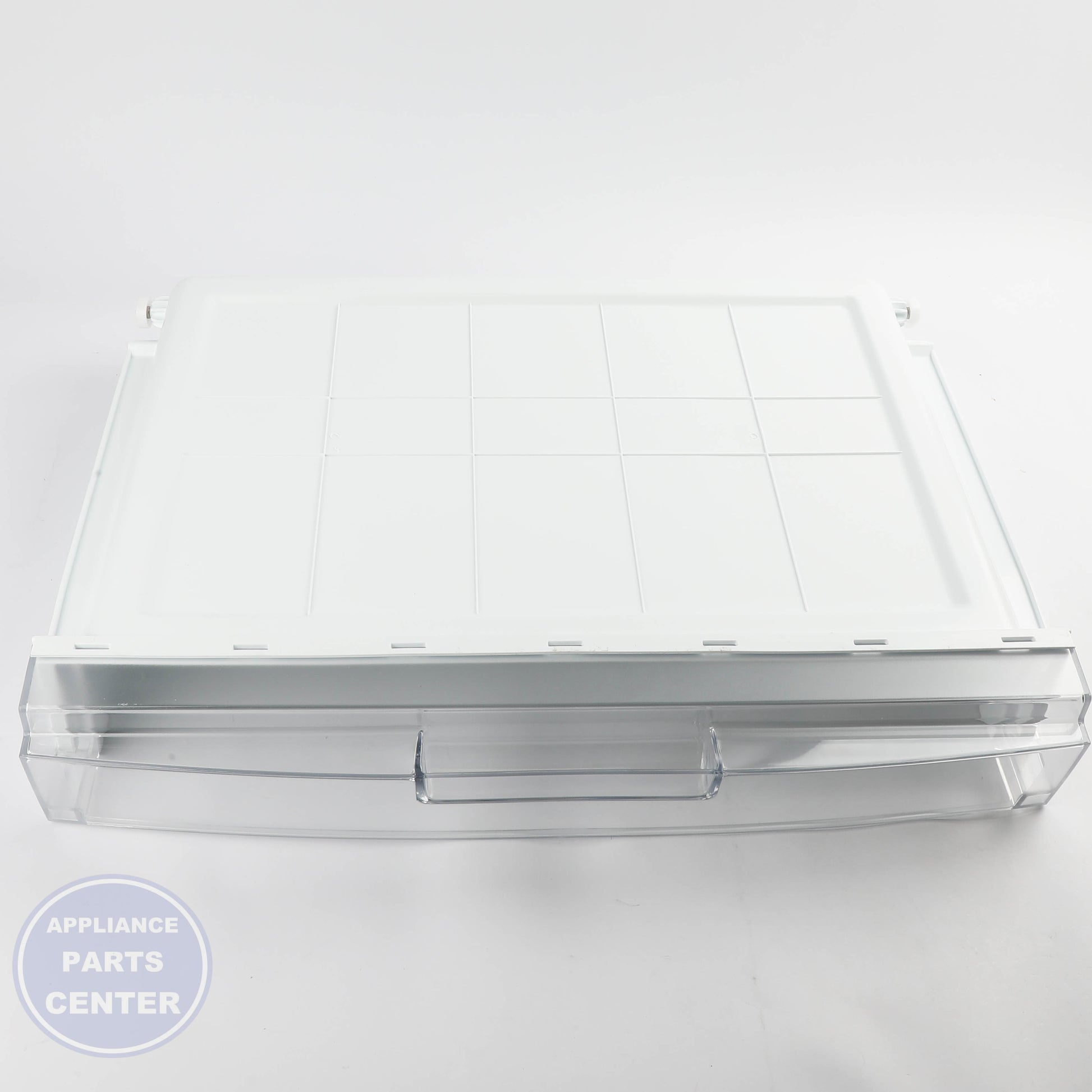 TRAY ASSEMBLY,FRESH ROOM AJP73816204 - Side view with precise measurements
