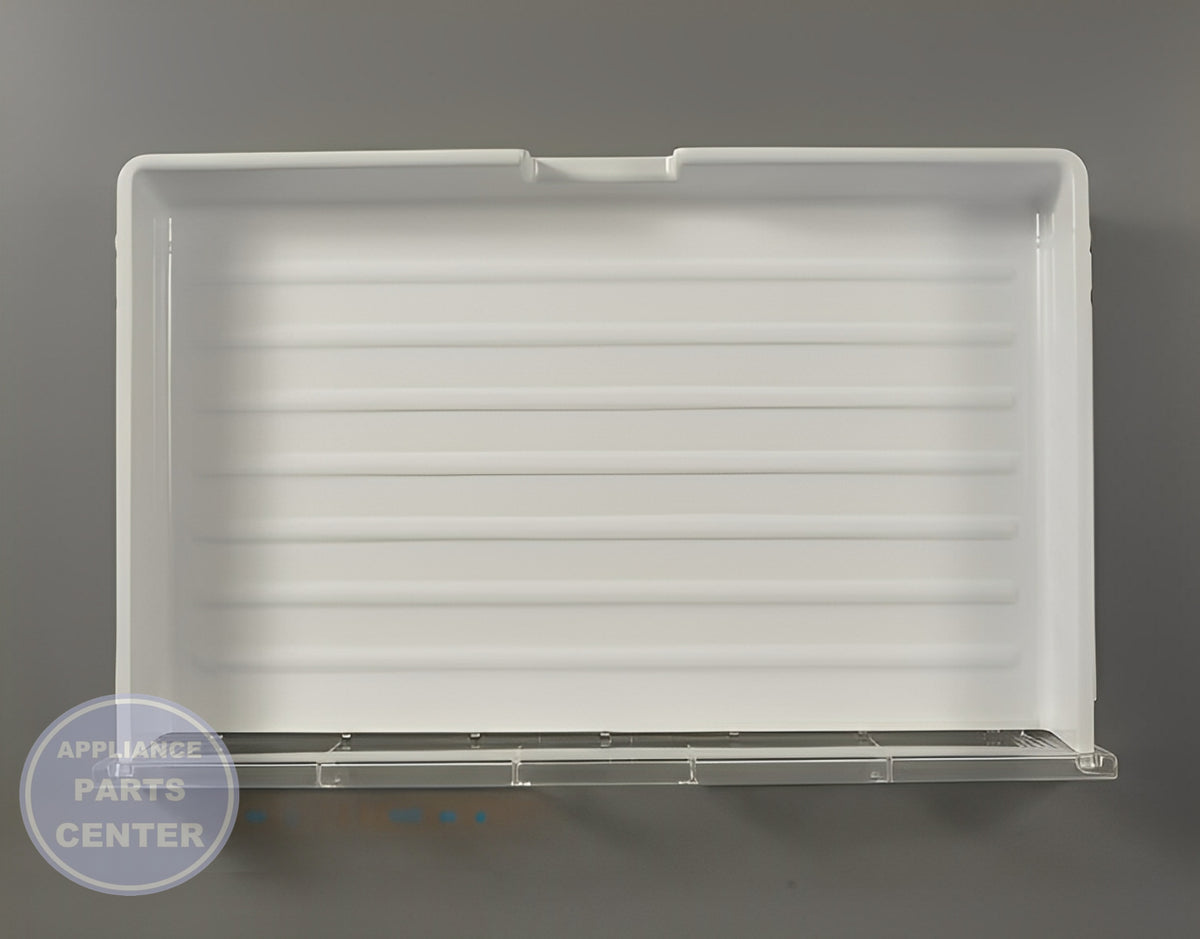 LG REFRIGERATOR CRISPER DRAWER TRAY ASSEMBLY AJP73874601 - Main view showing spacious design for LGE Freezer and Refrigerator models