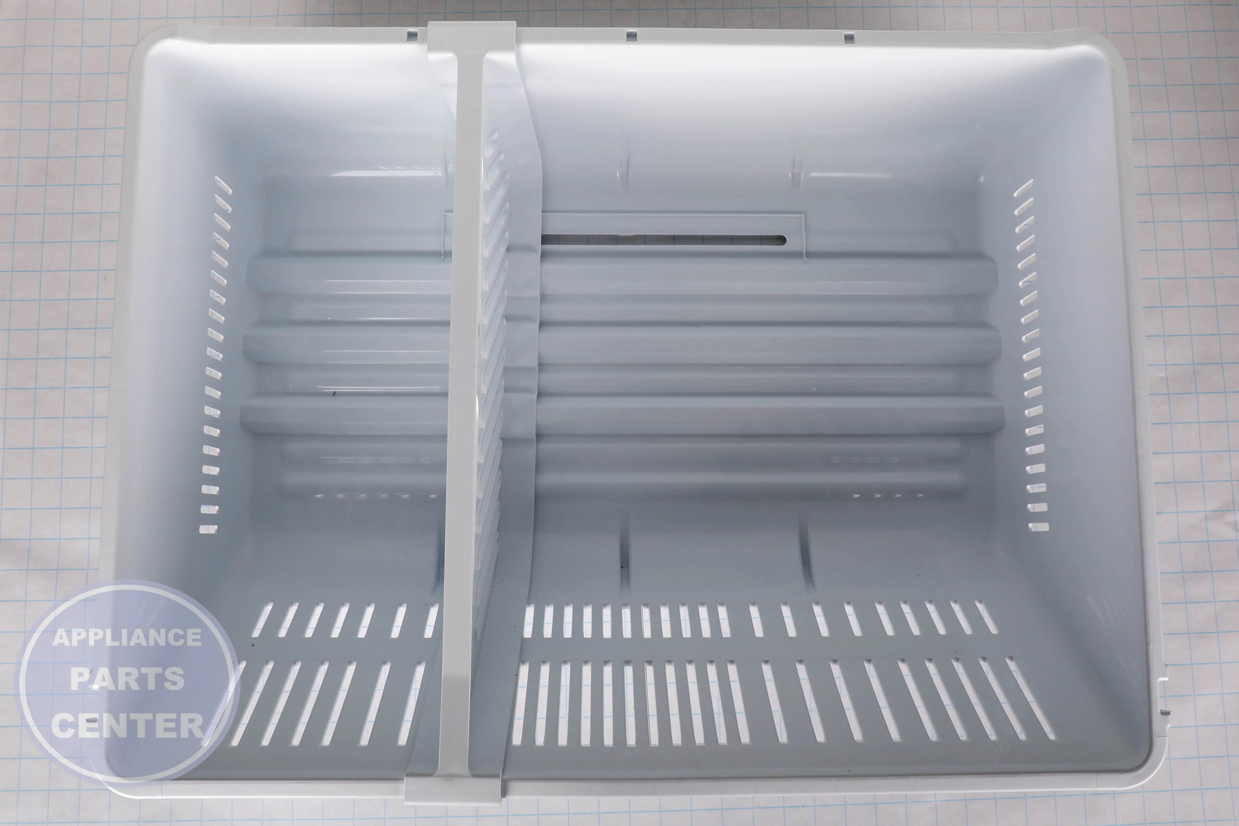 TRAY ASSEMBLY,DRAWER AJP73934401 - Side view with 10 lbs capacity feature