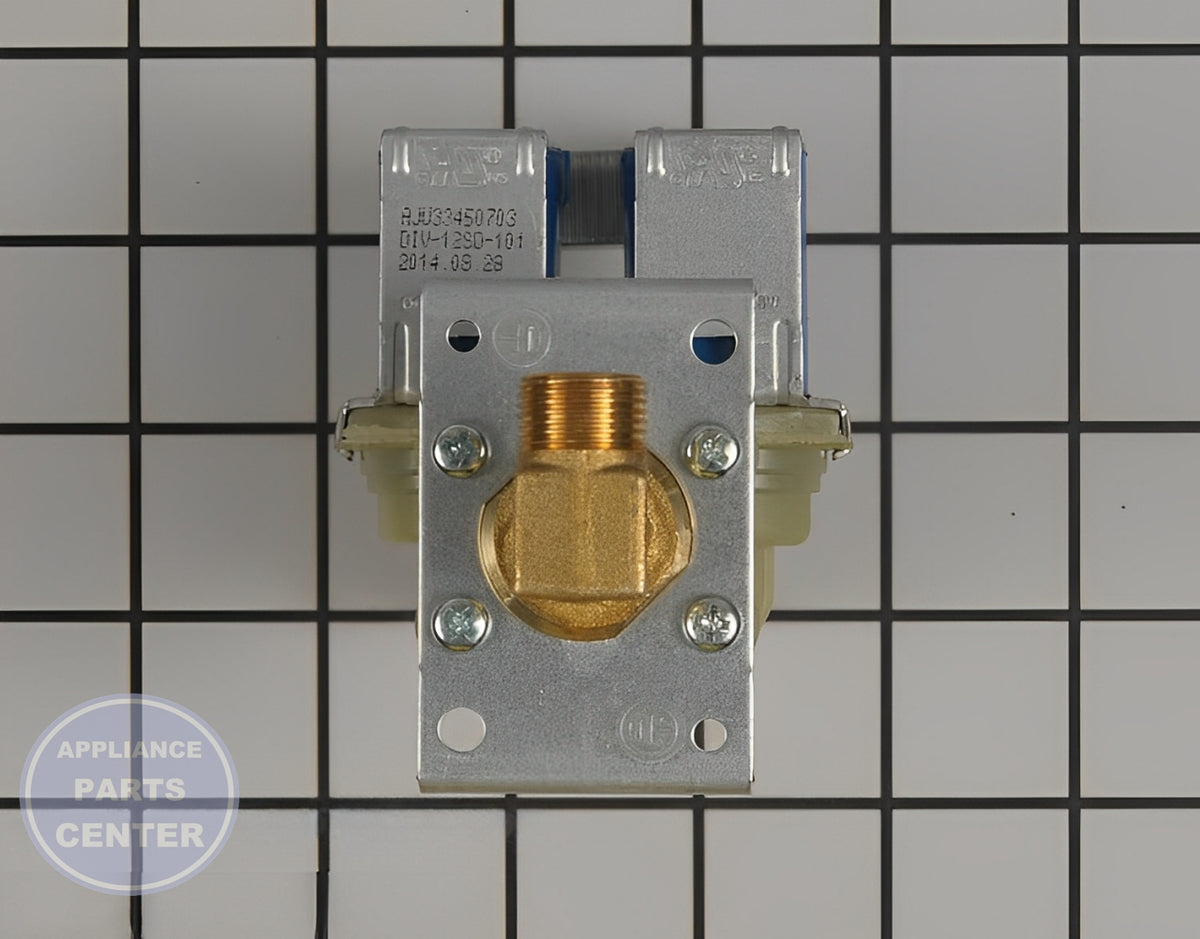 LG Water Inlet Valve AJU33450703 - Detailed view of Valve & Float assembly
