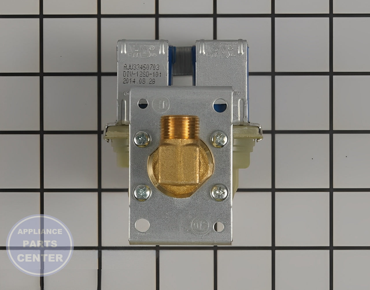 LG Water Inlet Valve AJU33450703 - Detailed view of Valve & Float assembly