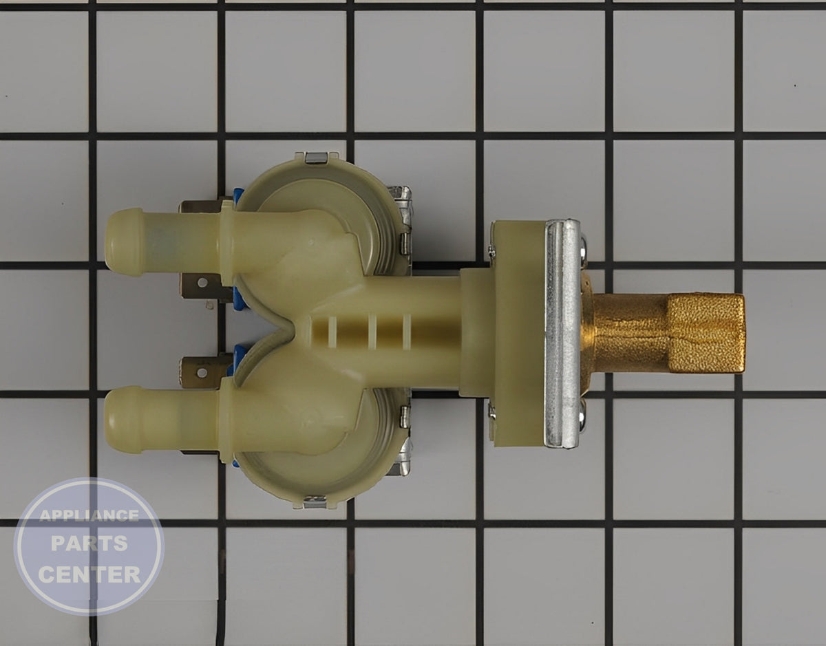Water Inlet Valve AJU33450703 - Side view with precise measurements