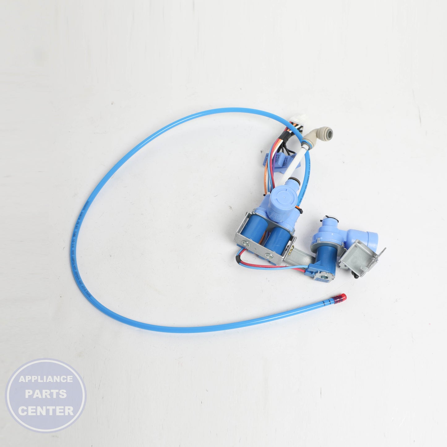 L-G VALVE ASSEMBLY,WATER AJU34125547 - Installation in L-G models showing key mounting points