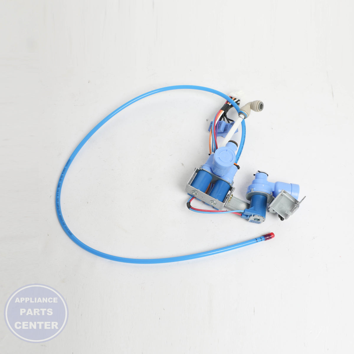 L-G VALVE ASSEMBLY,WATER AJU34125547 - Installation in L-G models showing key mounting points