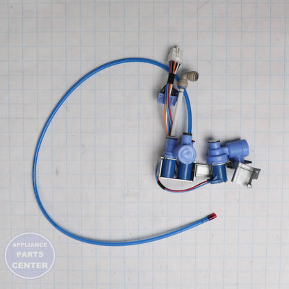 L-G VALVE ASSEMBLY,WATER AJU34125547 - Installation in L-G models showing key mounting points