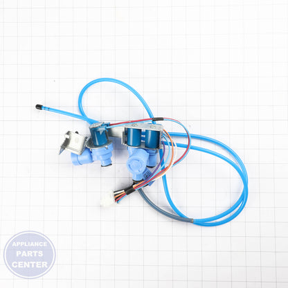 L-G VALVE ASSEMBLY,WATER AJU34125567 - Installation in L-G model showing key mounting points