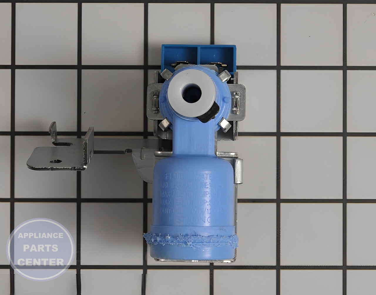 LG REFRIGERATOR WATER INLET FILL VALVE ASSEMBLY AJU55759303 - Main view showing Valve & Float for specific models