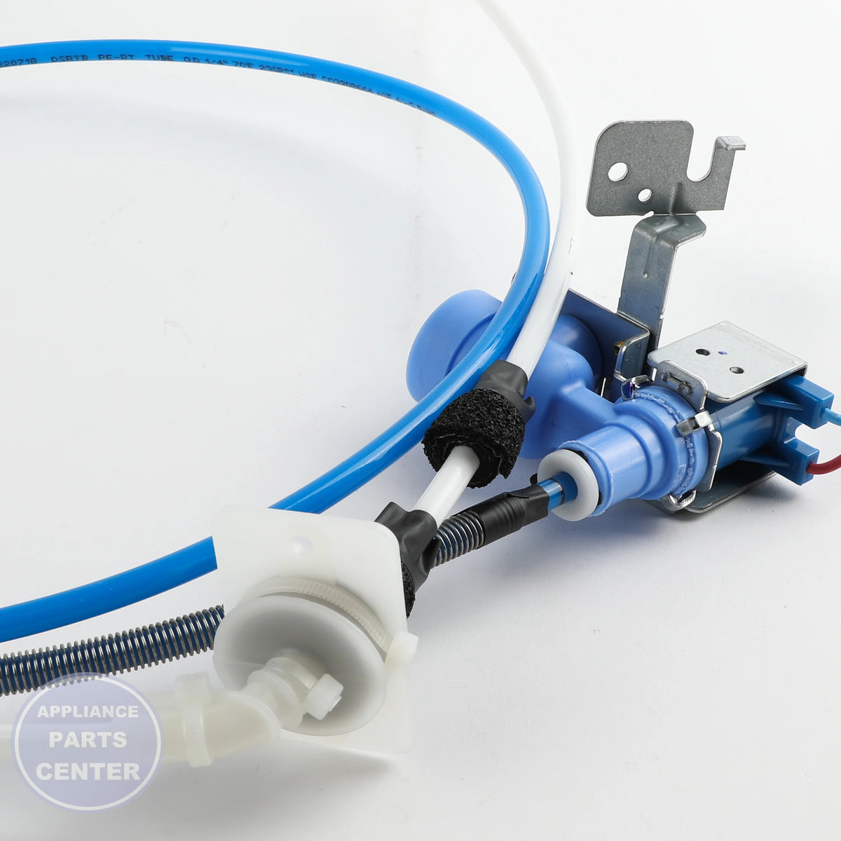 L-G VALVE ASSEMBLY,WATER AJU72911114 - Installation in L-G model showing key mounting points