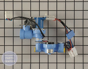 LG REFRIGERATOR INLET WATER VALVE FILL ASSEMBLY AJU72992601 - Main view showing valve & float for LGE models