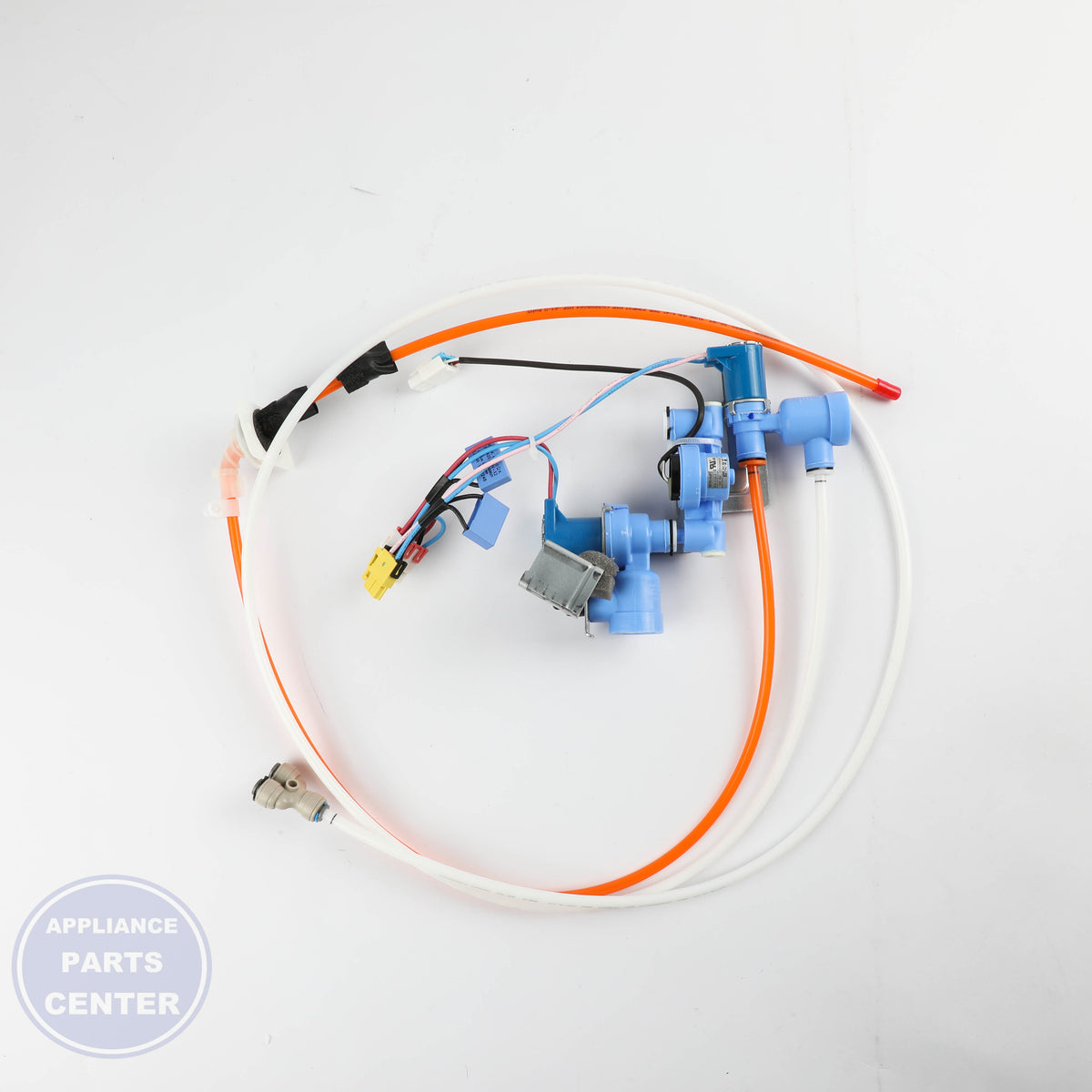 LG VALVE ASSEMBLY,WATER AJU73432804 - Installation in LG model showing mounting points