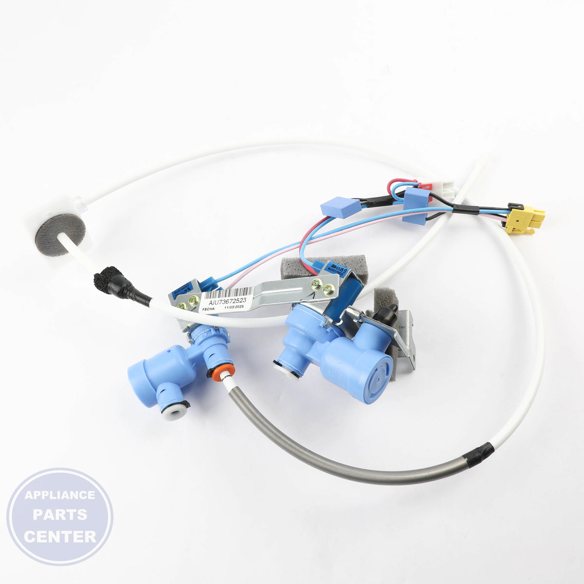 VALVE ASSEMBLY,WATER AJU73672523 - Detailed view of Valve & Float design details