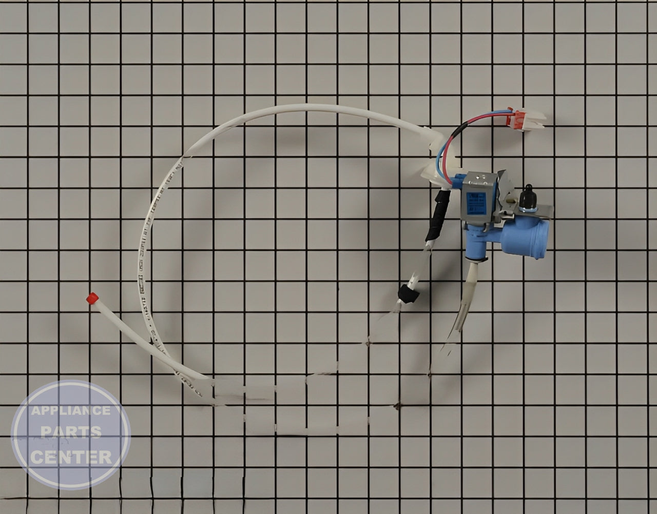 LG REFRIGERATOR WATER INLET FILL VALVE AJU73753101 - Main view showing durable valve & float for AJR73342301 and MJU62186801 models