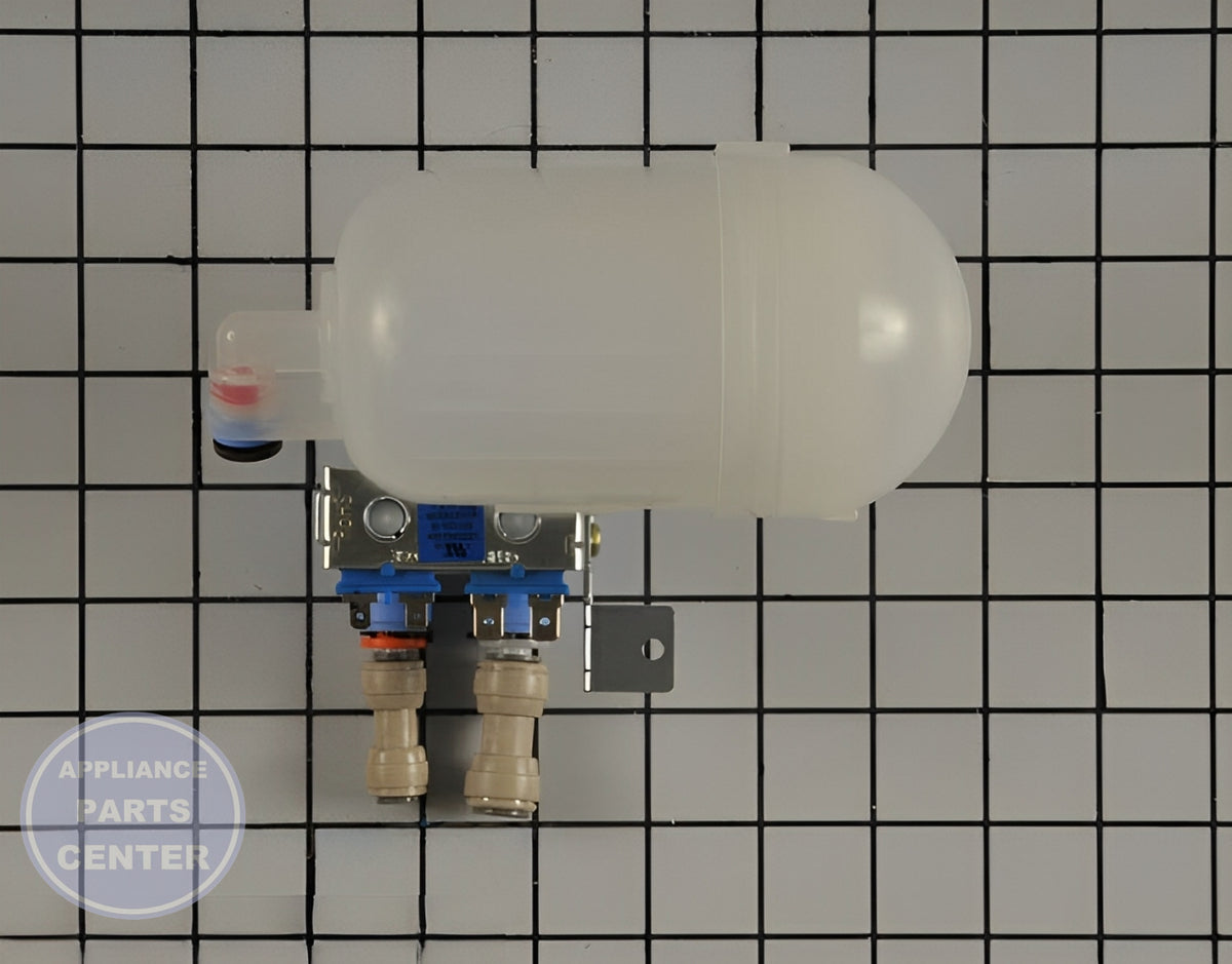 LG REFRIGERATOR WATER INLET VALVE ASSEMBLY AJU74532703 - Main view showing valve & float for compatible models