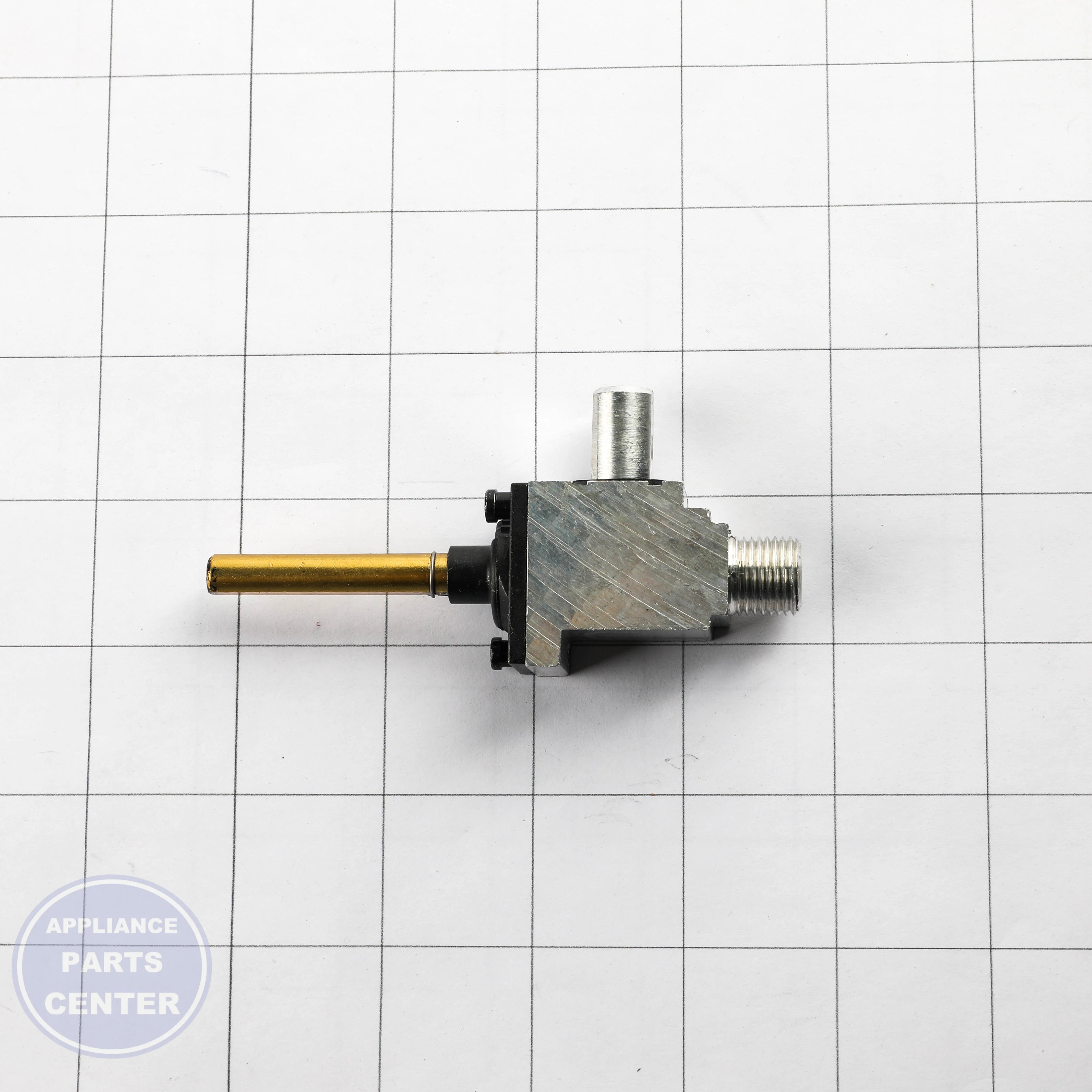 L-G VALVE ASSEMBLY,GAS AJU74852802 - Installation in L-G models showing key mounting points