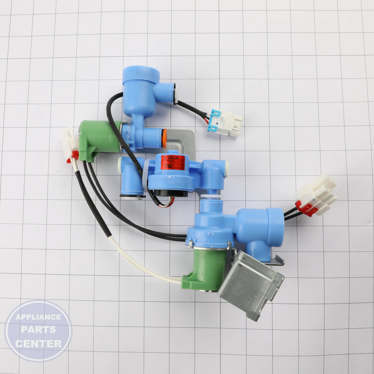L-G VALVE ASSEMBLY,WATER AJU75632520 - Installation in specific L-G model showing key mounting points