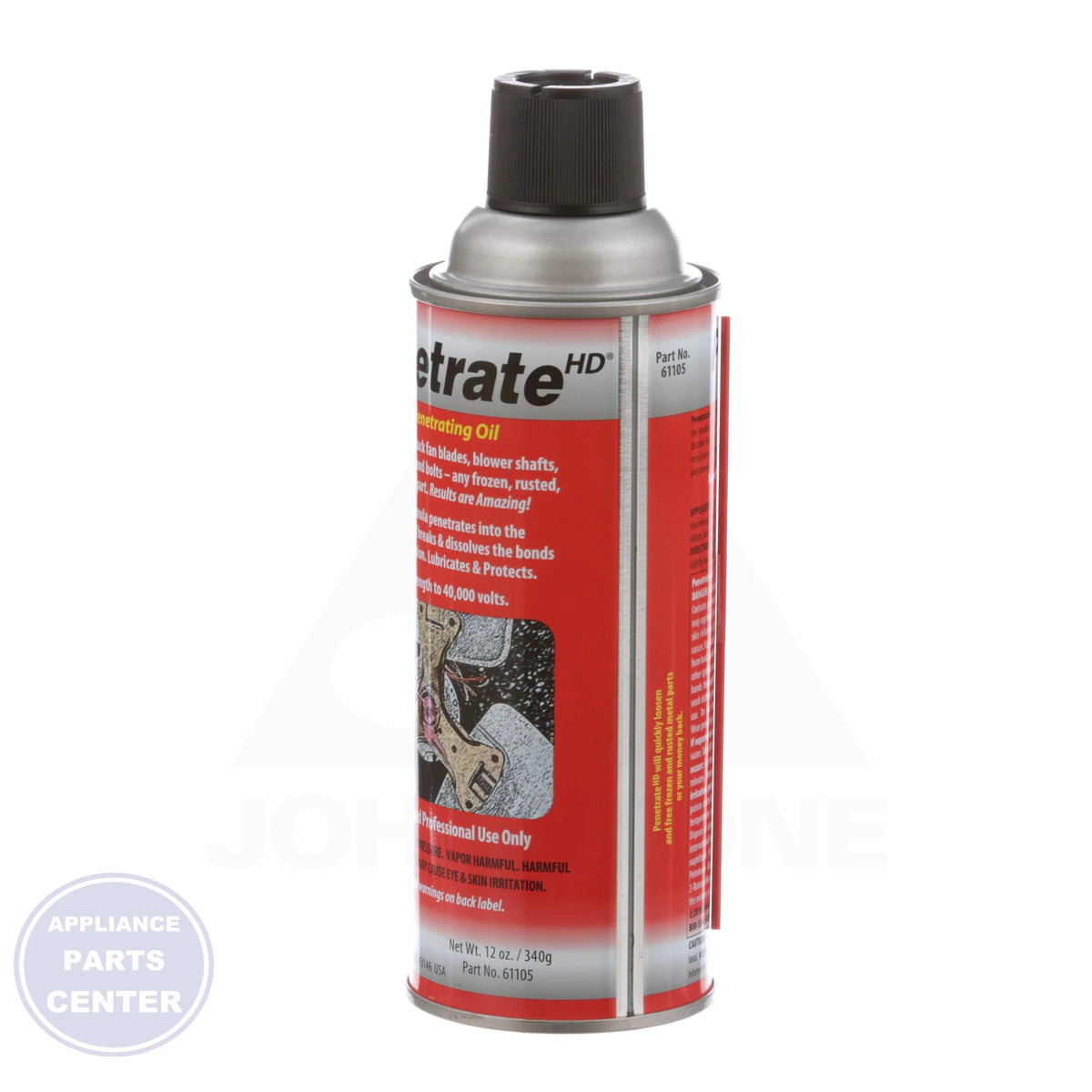 Penetrate HD Penetrating Oil AK12 - Detailed view of quick rust dissolving action