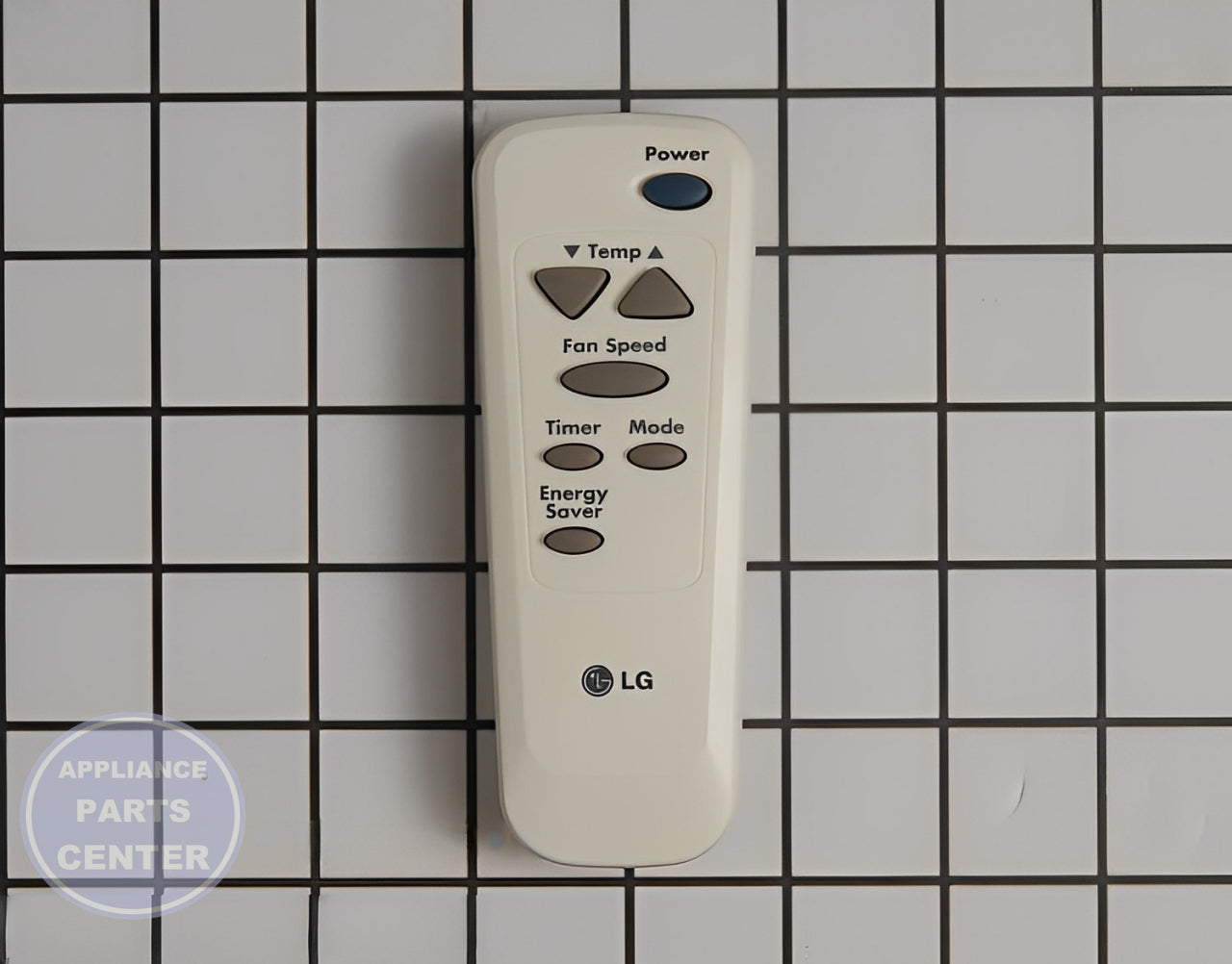 LG REMOTE CONTROL AKB73795706 - Main view showing seamless control for LG Air Conditioner models