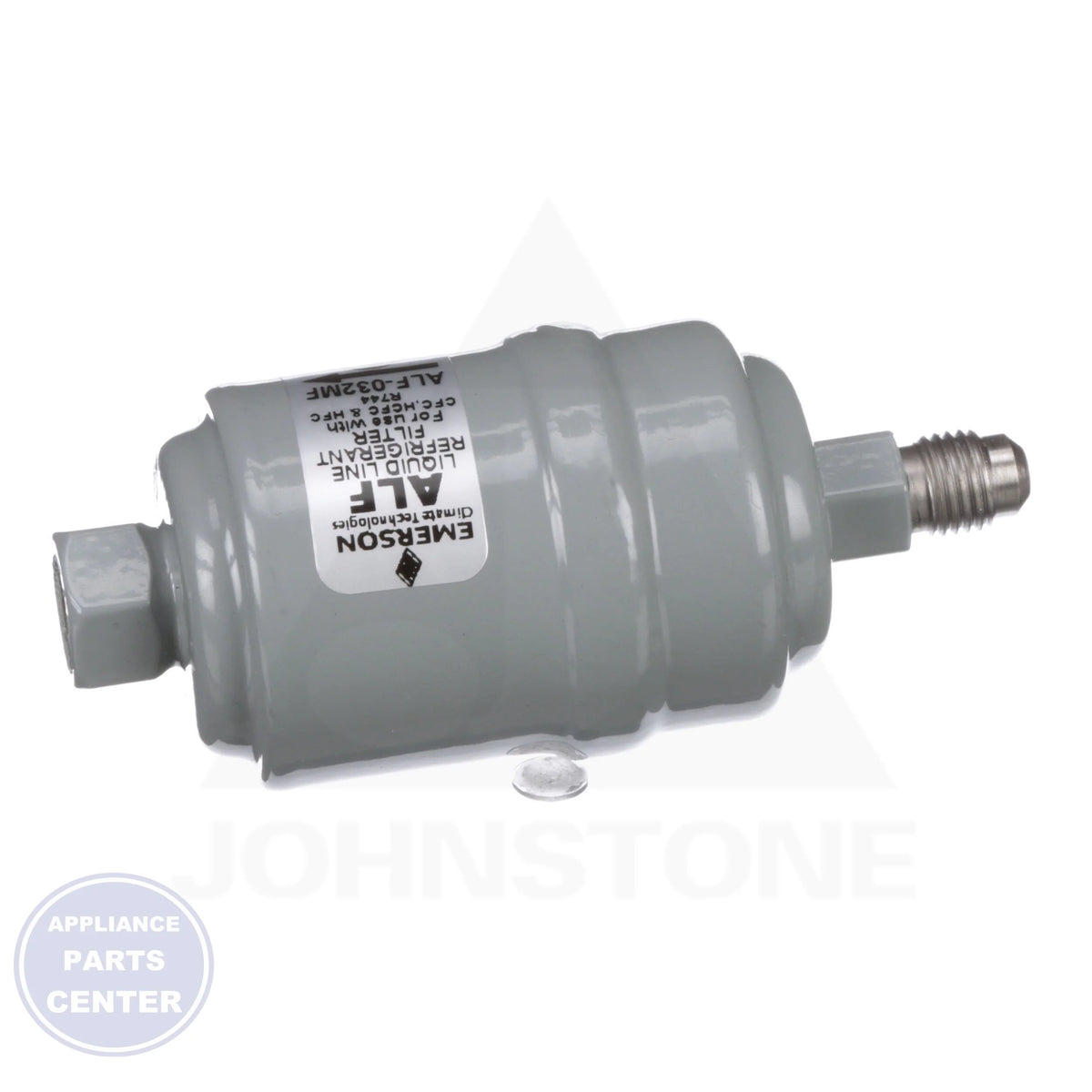 ALF Liquid Line Filter ALF032MF - Side view with 1/4" M x F connection and 20 microns filtration