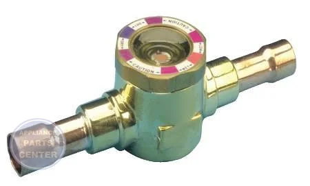 [Brand] Sight Glass/Moisture Indicator AMI-1TT2 - Main view showing color-changing feature for refrigerant system efficiency
