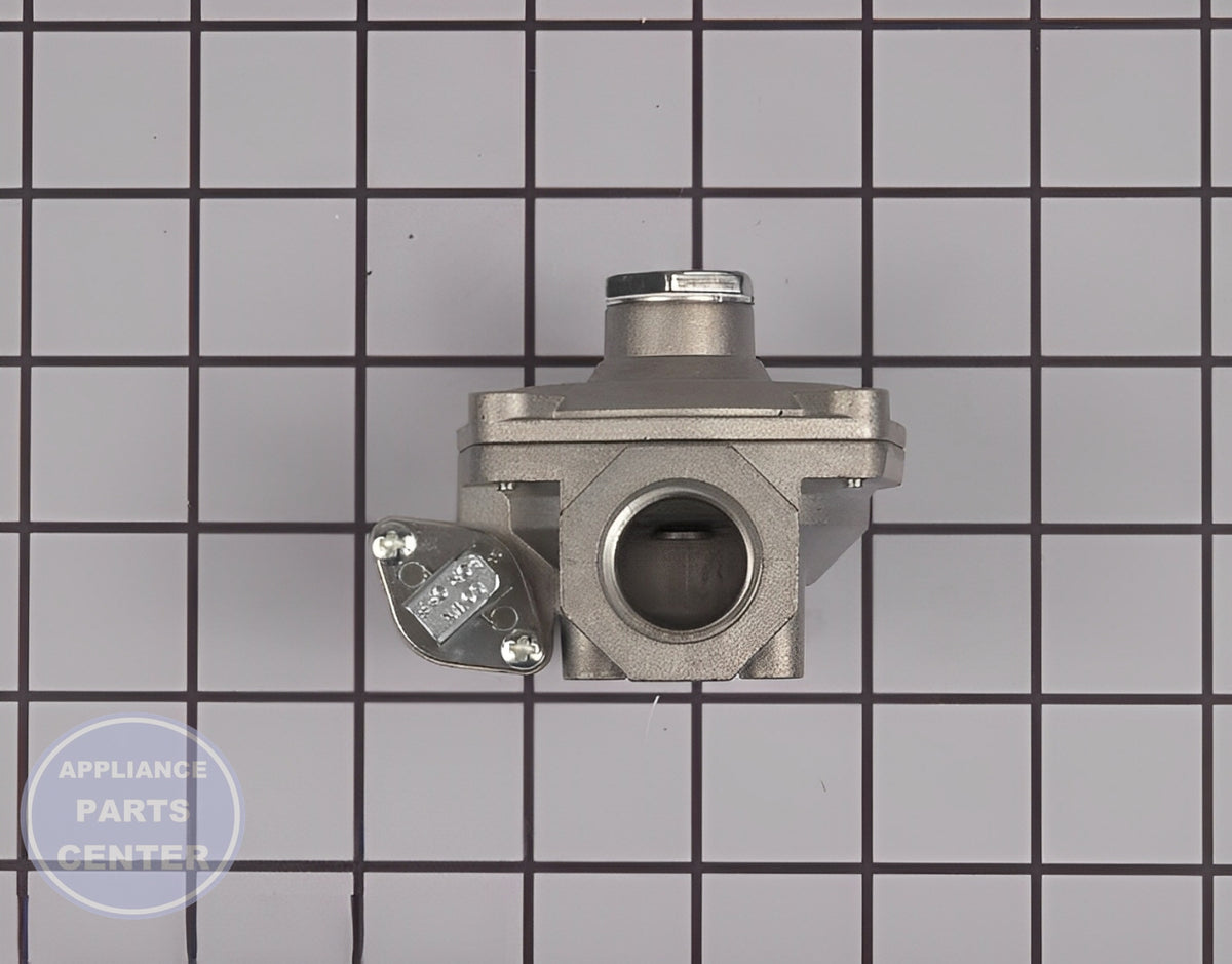 LG RANGE GOVERNOR ASSEMBLY AMP30000002 - Side view with Gas Control Valve specs