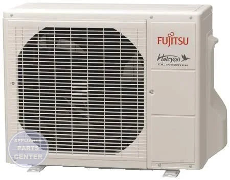 [Brand] AOU9RL2 - Main view showing high-power airflow for residential cooling/heating solutions