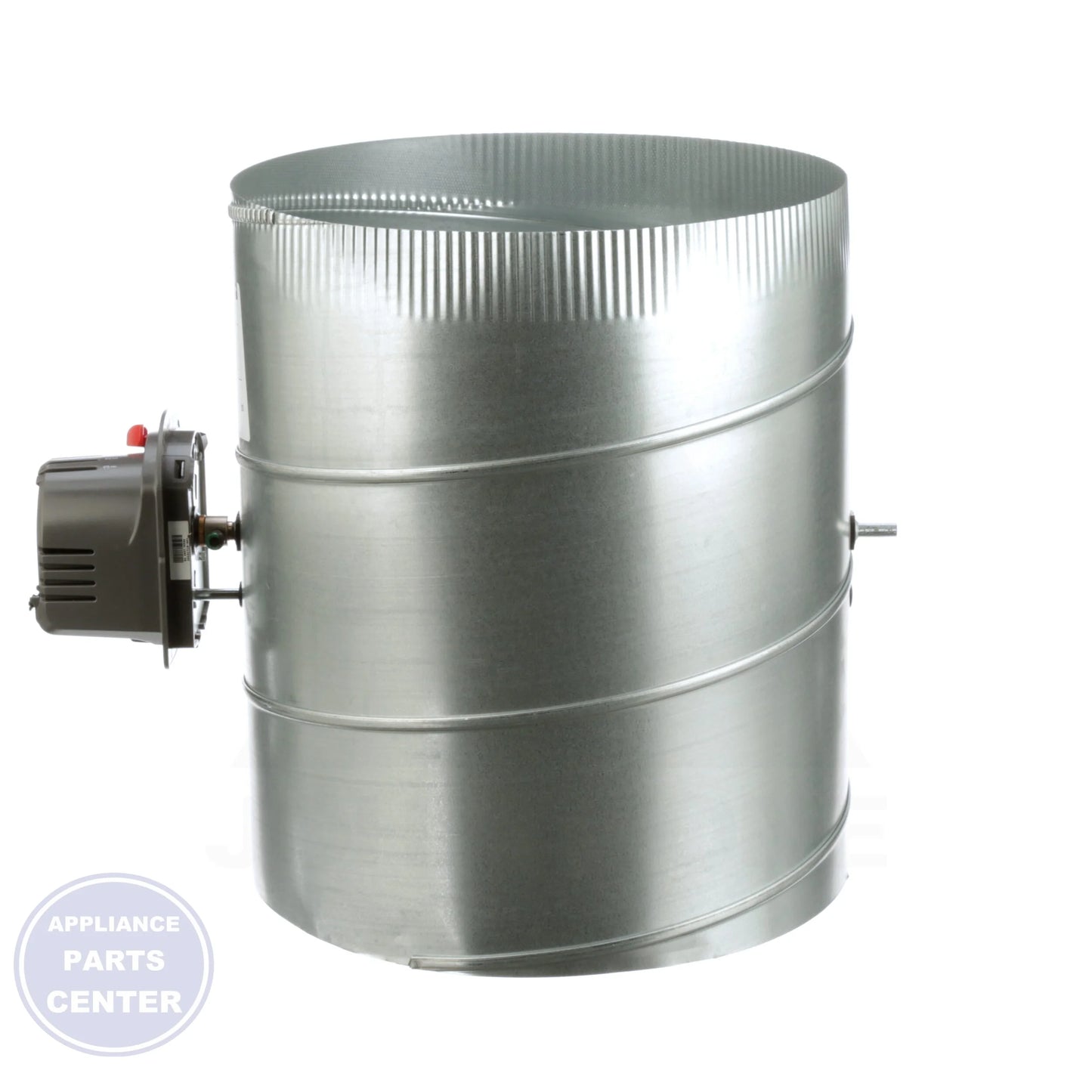 Automatic Round Damper ARD12TZ - Detailed view of spring return 2-position mechanism