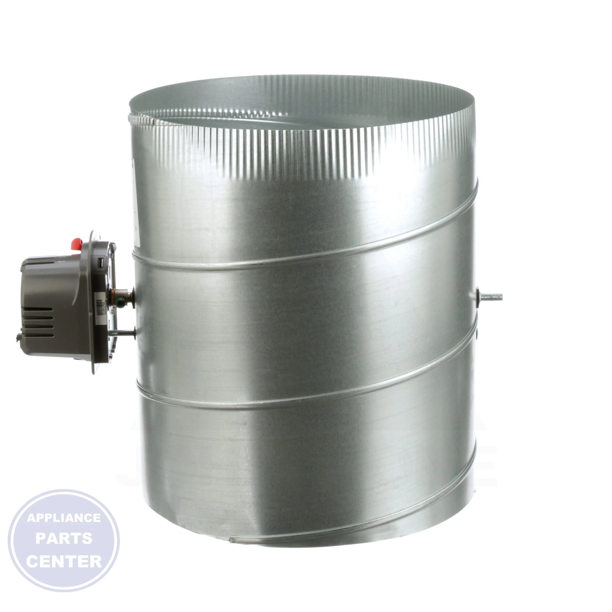 Automatic Round Damper ARD12TZ - Detailed view of spring return 2-position mechanism