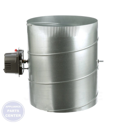 Automatic Round Damper ARD12TZ - Detailed view of spring return 2-position mechanism