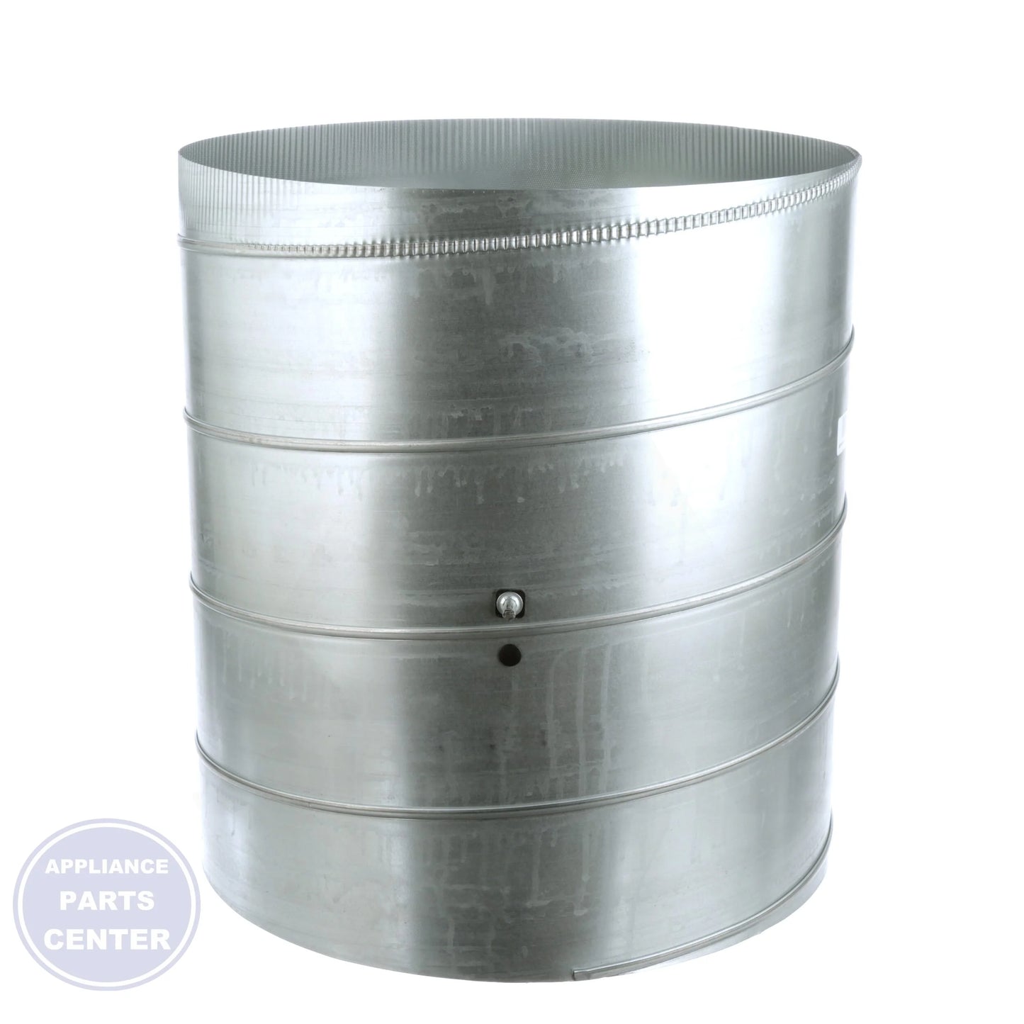 Automatic Round Damper ARD18TZ - Side view with 24VAC system and improved gearing