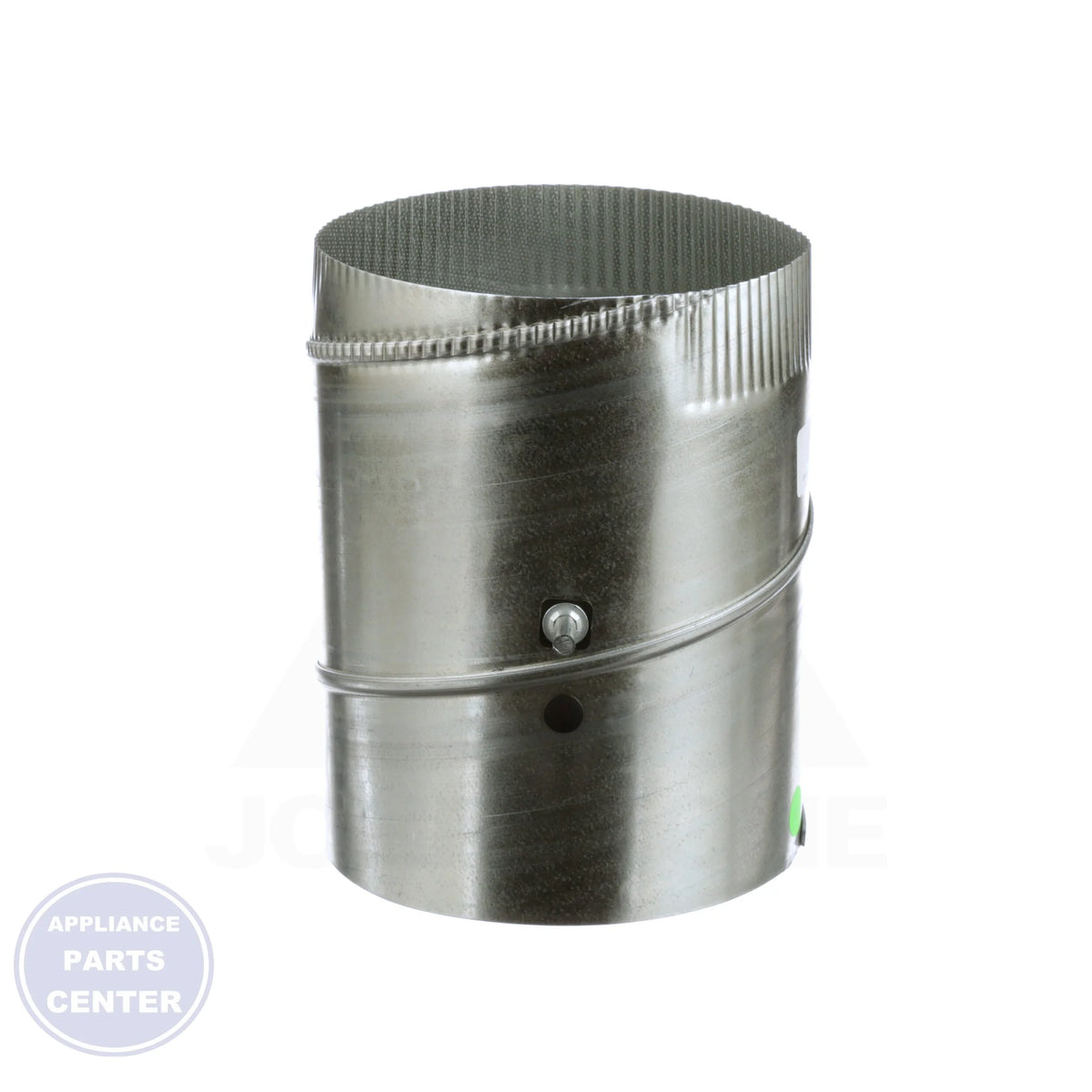 Automatic Round Damper ARD7TZ - Side view with 7 in. diameter
