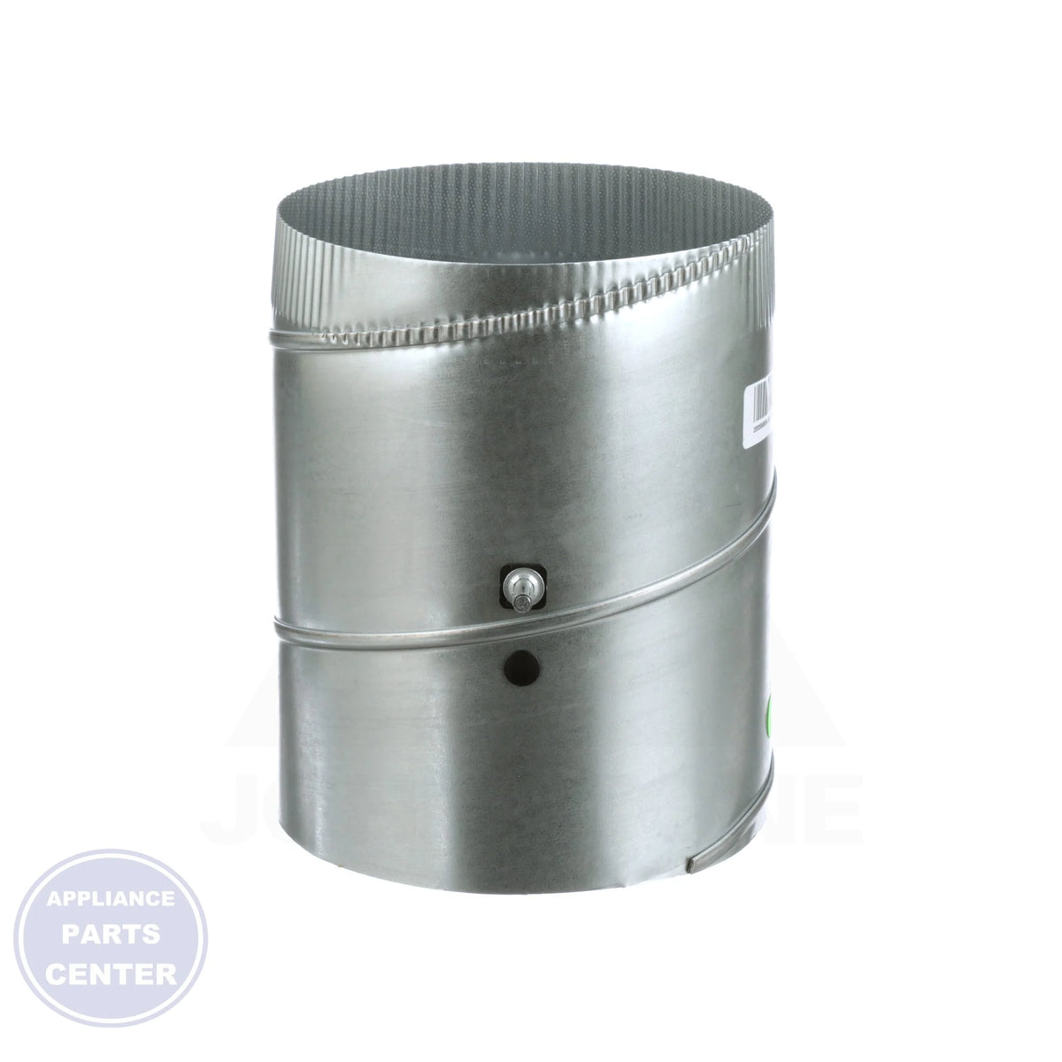 ARD8TZ - Side view with 8 in. Round Damper specifications