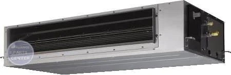 Ductless Mini-Split Systems 48K, Indoor Medium Static Duct Unit ARU48RGLX - Main view showing automatic airflow adjustment for various models