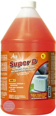 Super D Coil Cleaner ASD1 - Main view showing triple action formula for B82-551 models
