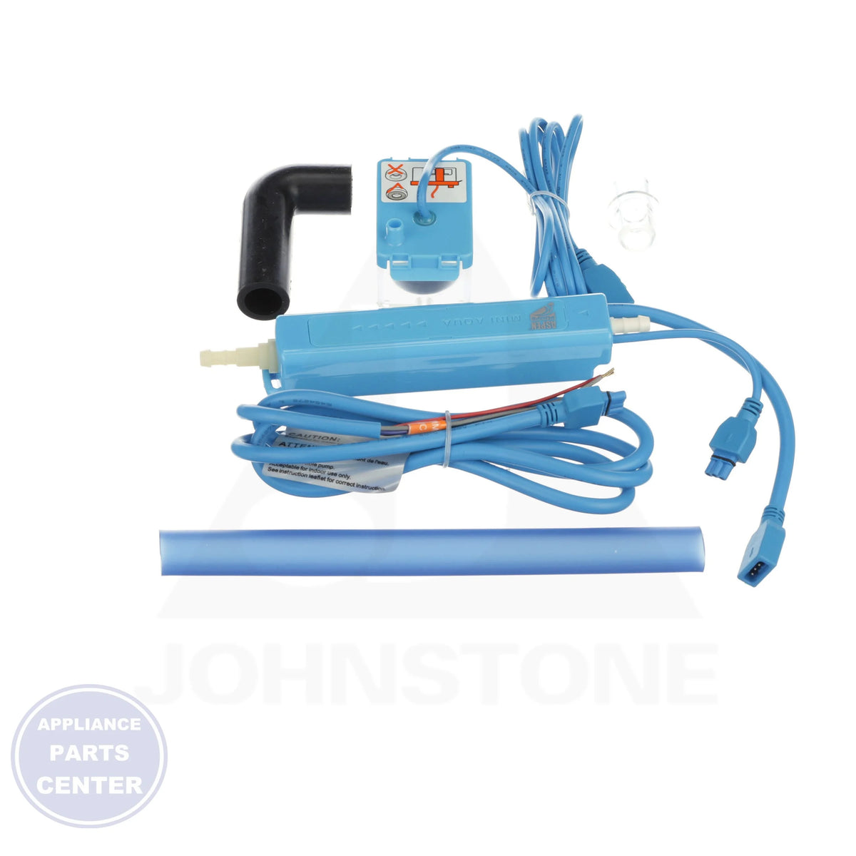 Aspen Aqua Mini-Split Condensate Pump Kit ASP-MA-UNI - Side view with 110-250 volts