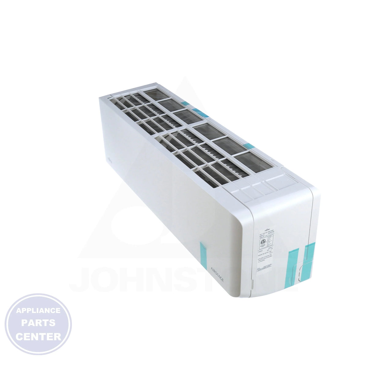 ASUH07LPAS Ductless Mini-Split Systems 7K - Detailed view of Apple-Catechin filter and R410A refrigerant